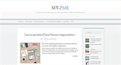 Desktop Screenshot of my-pme.fr